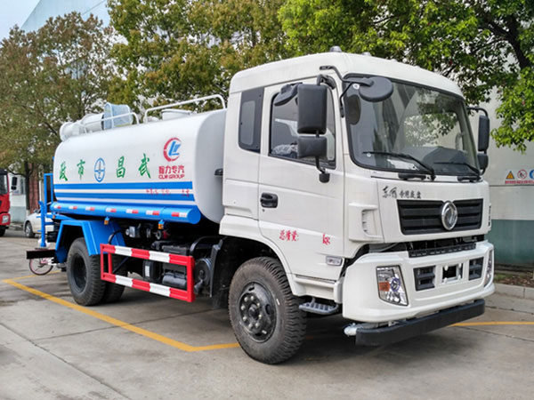 東風(fēng)專用底盤10-12方綠化噴灑抑塵車