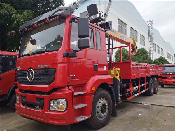 陜汽德龍M3000后雙橋隨車吊-徐工10噸/12噸/14噸吊機(jī)